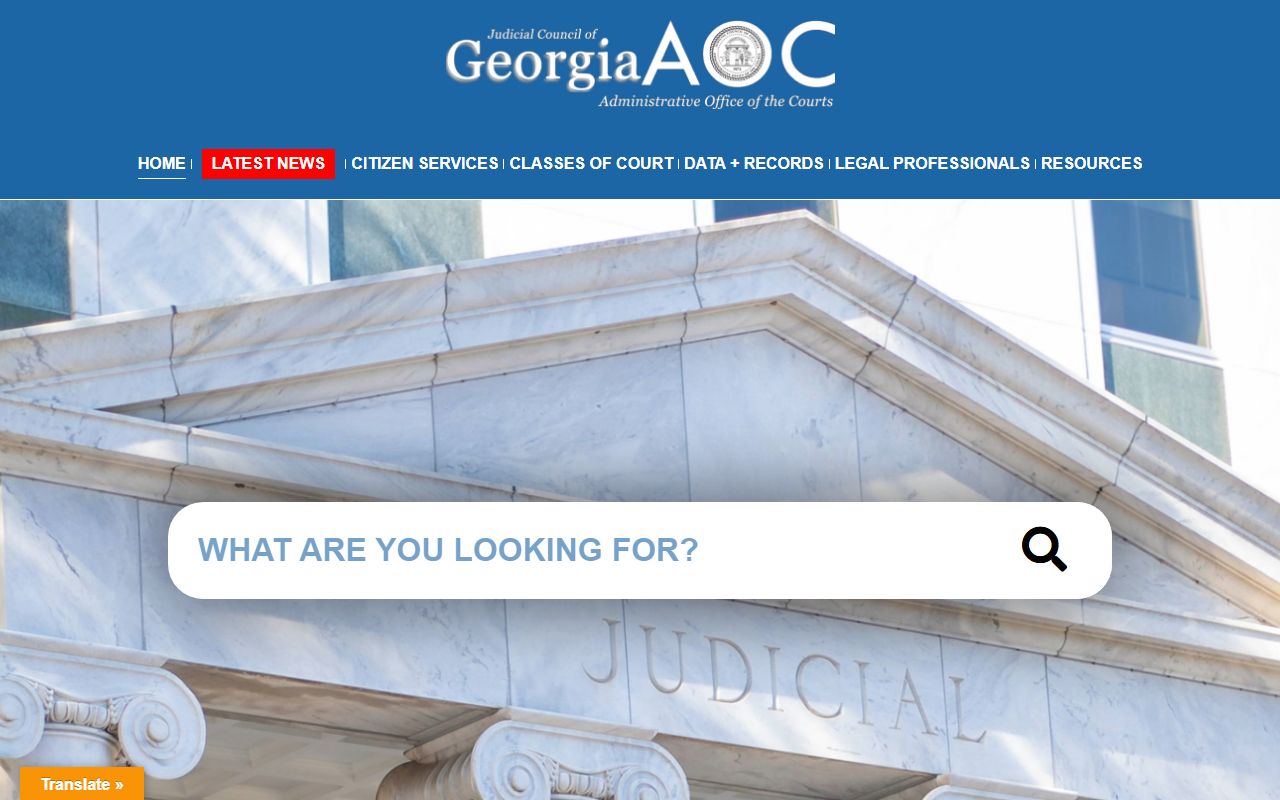 Bulloch County probate records Georgia Judicial Gateway